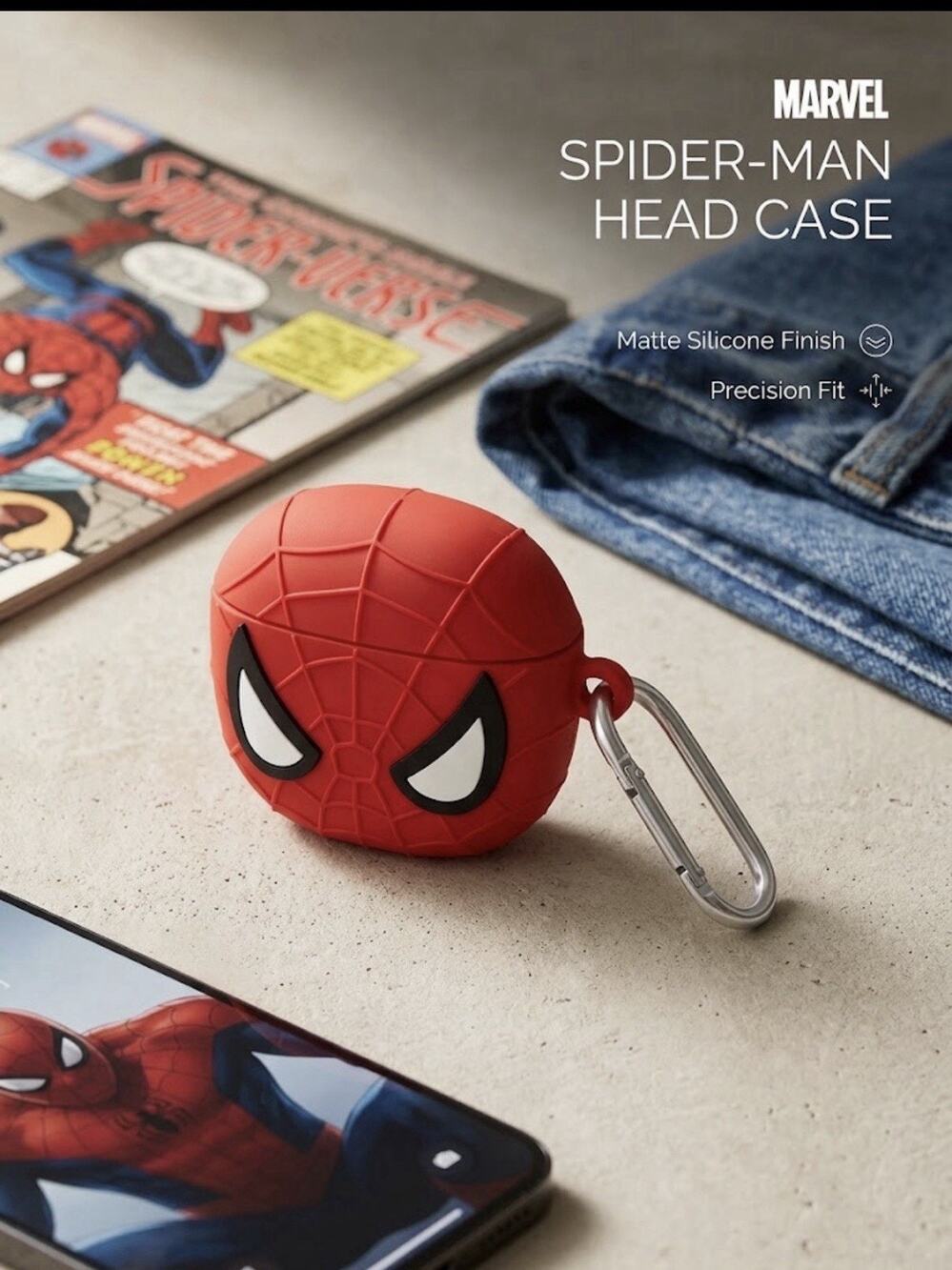AirPods Case Spider-Man Marvel Protective Cover for AirPods 4